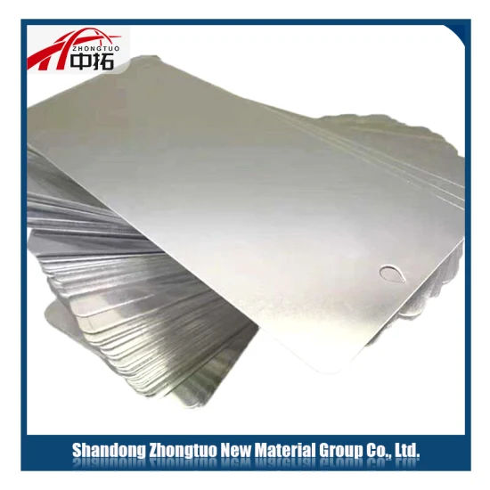 Fabricante 0,2 mm de espesor 3003 Acabado de molino de espejo Templado de aleación térmica Panel liso Hoja de placa de aluminio curvada